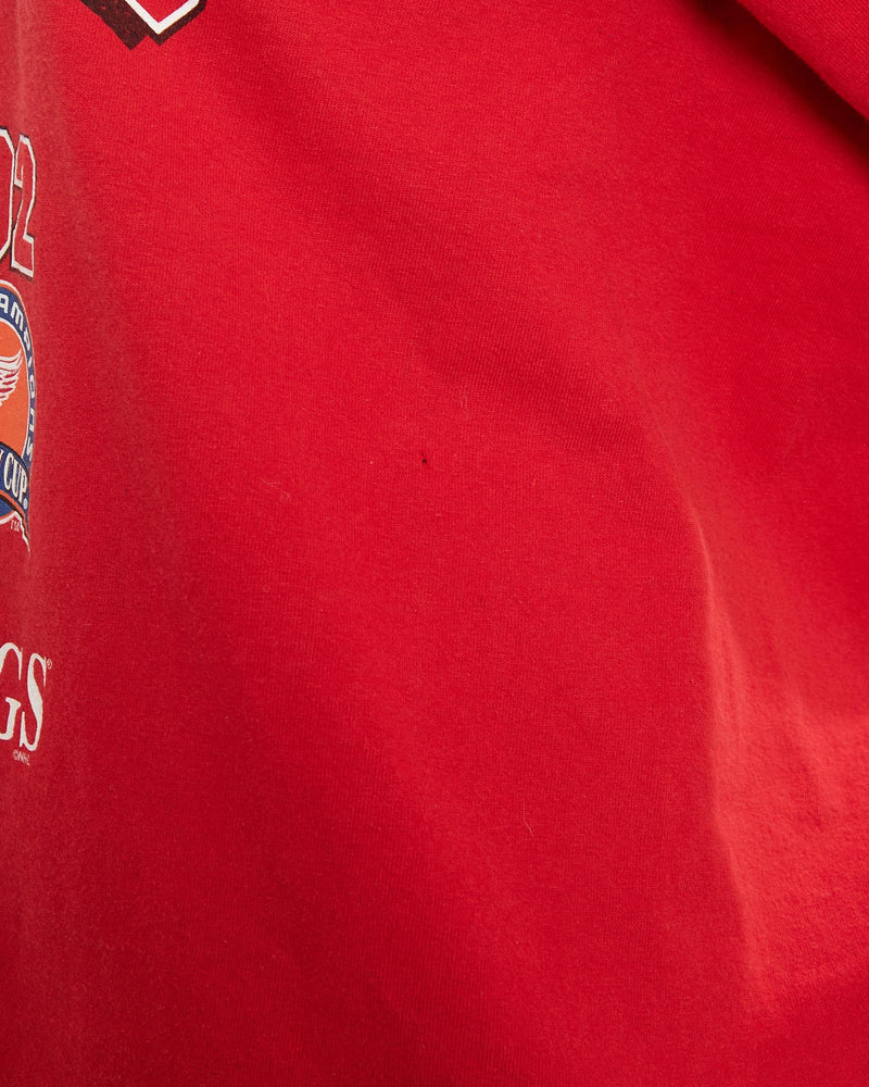 Vintage, NHL, Detroit, Red, Wings, Tee, The Real Deal, size medium, colour Red, newtown, sydney, australia, thrift store, opshop, preloved, secondhand, sustainable, retro, antique, 70s, 80s, 90s, 2000s, 00s, fashion, clothing, streetwear, trendy, garment, style, boutique, store, shop, archive, sale, cheap, best, top, T-Shirts