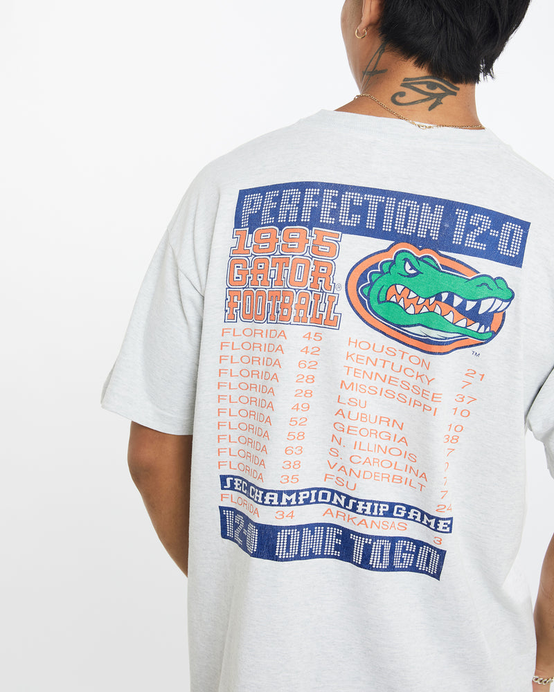 Vintage 1995 NCAA Florida Gators Tee <br>XL , The Real Deal , newtown, sydney, australia, thrift store, opshop, preloved, secondhand, sustainable, retro, antique, 70s, 80s, 90s, 2000s, 00s, fashion, clothing, streetwear, trendy, garment, style, boutique, store, shop, archive, sale, cheap, best, top