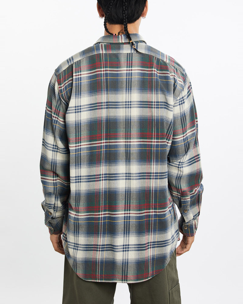 Vintage, 90s, Polo, Ralph, Lauren, Flannelette, Button, Up, Shirt, The Real Deal, size large, colour Multicolour, newtown, sydney, australia, thrift store, opshop, preloved, secondhand, sustainable, retro, antique, 70s, 80s, 90s, 2000s, 00s, fashion, clothing, streetwear, trendy, garment, style, boutique, store, shop, archive, sale, cheap, best, top, Shirts