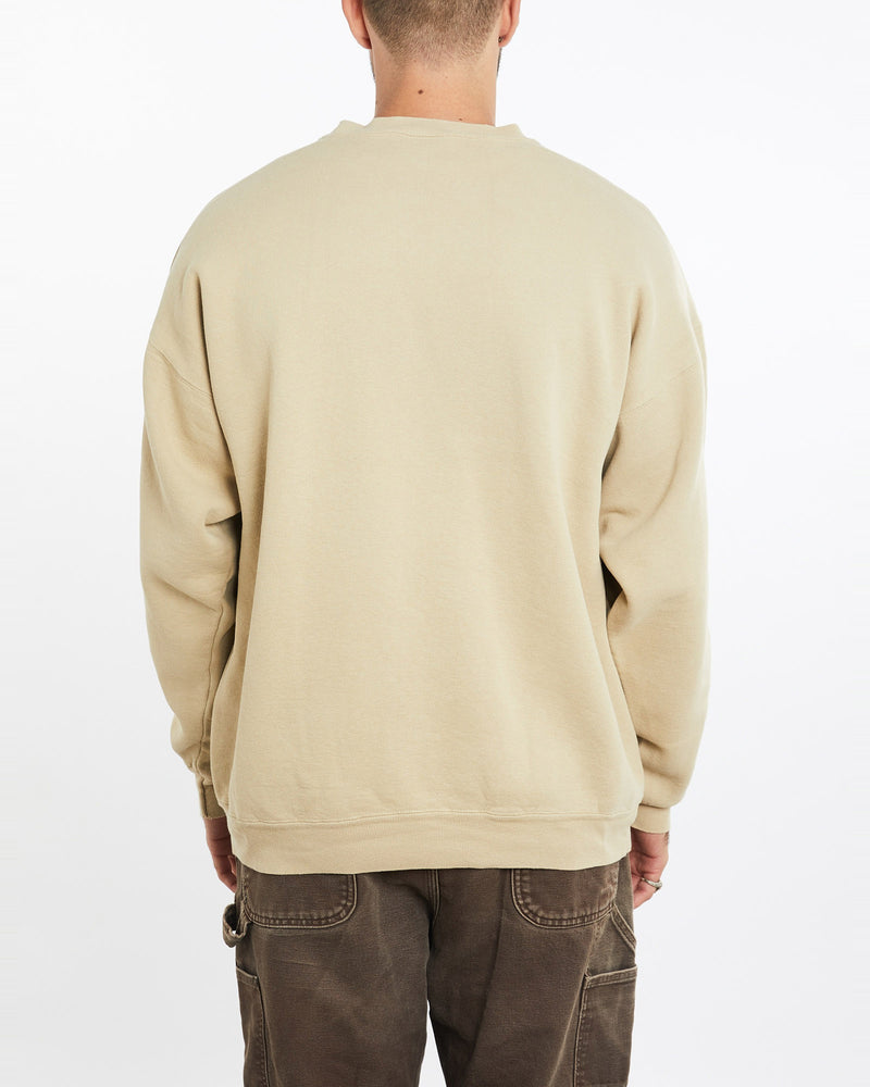 Vintage, 90s, Field, &, Stream, Deer, Wildlife, Sweatshirt, The Real Deal, size double extra large, colour Beige, newtown, sydney, australia, thrift store, opshop, preloved, secondhand, sustainable, retro, antique, 70s, 80s, 90s, 2000s, 00s, fashion, clothing, streetwear, trendy, garment, style, boutique, store, shop, archive, sale, cheap, best, top, Sweats and hoodies