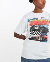 Vintage, Gary, Sherman, Racing, Tee, The Real Deal, size medium, colour Grey, newtown, sydney, australia, thrift store, opshop, preloved, secondhand, sustainable, retro, antique, 70s, 80s, 90s, 2000s, 00s, fashion, clothing, streetwear, trendy, garment, style, boutique, store, shop, archive, sale, cheap, best, top, T-Shirts