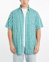 Vintage, Chaps, Ralph, Lauren, Short, Sleeve, Button, Up, Shirt, The Real Deal, size double extra large, colour Multicolour, newtown, sydney, australia, thrift store, opshop, preloved, secondhand, sustainable, retro, antique, 70s, 80s, 90s, 2000s, 00s, fashion, clothing, streetwear, trendy, garment, style, boutique, store, shop, archive, sale, cheap, best, top, Shirts