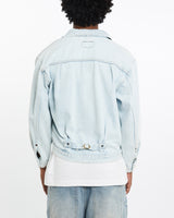 Vintage, 90s, Levi's, LVC, 70647, Type, 1', Buckle, Back, Denim, Jacket, The Real Deal, size large, colour Blue, newtown, sydney, australia, thrift store, opshop, preloved, secondhand, sustainable, retro, antique, 70s, 80s, 90s, 2000s, 00s, fashion, clothing, streetwear, trendy, garment, style, boutique, store, shop, archive, sale, cheap, best, top, Jackets