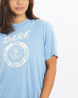 Vintage, 1993, D.A.R.E, Tee, The Real Deal, size double extra small, colour Grey, newtown, sydney, australia, thrift store, opshop, preloved, secondhand, sustainable, retro, antique, 70s, 80s, 90s, 2000s, 00s, fashion, clothing, streetwear, trendy, garment, style, boutique, store, shop, archive, sale, cheap, best, top, T-Shirts