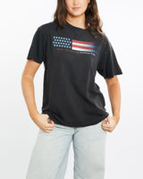 Vintage, Harley, Davidson, Tee, The Real Deal, size medium, colour Black, newtown, sydney, australia, thrift store, opshop, preloved, secondhand, sustainable, retro, antique, 70s, 80s, 90s, 2000s, 00s, fashion, clothing, streetwear, trendy, garment, style, boutique, store, shop, archive, sale, cheap, best, top, T-Shirts