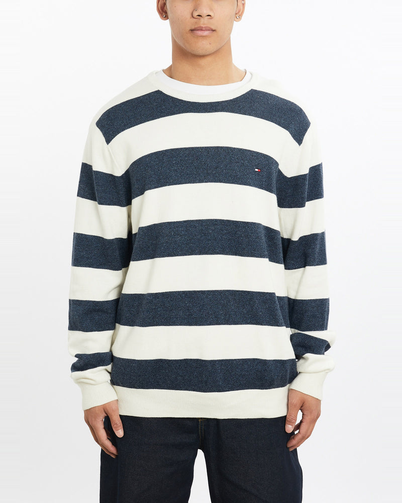 Vintage, Tommy, Hilfiger, Sweater, The Real Deal, size large, colour Multicolour, newtown, sydney, australia, thrift store, opshop, preloved, secondhand, sustainable, retro, antique, 70s, 80s, 90s, 2000s, 00s, fashion, clothing, streetwear, trendy, garment, style, boutique, store, shop, archive, sale, cheap, best, top, Sweats and hoodies