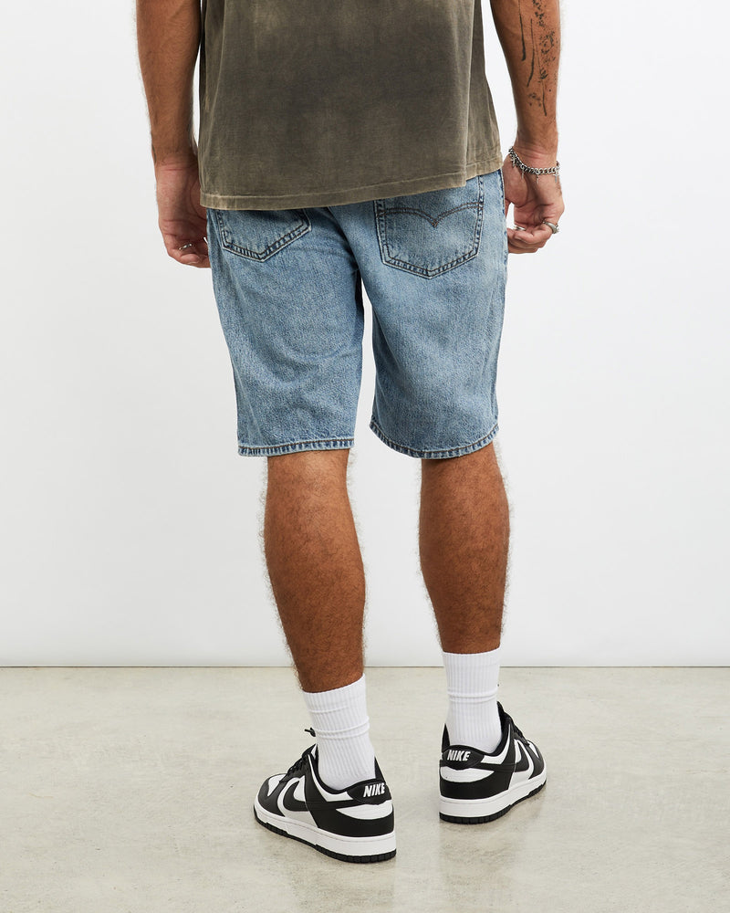 Vintage, Levi's, 505, Denim, Shorts, The Real Deal, size 36", colour Blue, newtown, sydney, australia, thrift store, opshop, preloved, secondhand, sustainable, retro, antique, 70s, 80s, 90s, 2000s, 00s, fashion, clothing, streetwear, trendy, garment, style, boutique, store, shop, archive, sale, cheap, best, top, Shorts