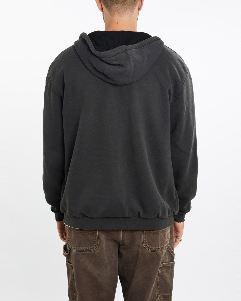 Vintage, Carhartt, Heavyweight, Hooded, Sweatshirt, The Real Deal, size extra large, colour Grey, newtown, sydney, australia, thrift store, opshop, preloved, secondhand, sustainable, retro, antique, 70s, 80s, 90s, 2000s, 00s, fashion, clothing, streetwear, trendy, garment, style, boutique, store, shop, archive, sale, cheap, best, top, Sweats and hoodies