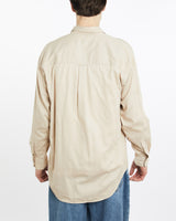 Vintage, Chaps, Ralph, Lauren, Button, Up, Shirt, The Real Deal, size extra large, colour Beige, newtown, sydney, australia, thrift store, opshop, preloved, secondhand, sustainable, retro, antique, 70s, 80s, 90s, 2000s, 00s, fashion, clothing, streetwear, trendy, garment, style, boutique, store, shop, archive, sale, cheap, best, top, Shirts