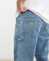 Vintage Lee Denim Carpenter Pants <br>34" , The Real Deal , newtown, sydney, australia, thrift store, opshop, preloved, secondhand, sustainable, retro, antique, 70s, 80s, 90s, 2000s, 00s, fashion, clothing, streetwear, trendy, garment, style, boutique, store, shop, archive, sale, cheap, best, top