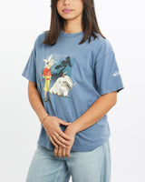 Vintage, Avatar, The, Last, Airbender, Cartoon, Tee, The Real Deal, size double extra small, colour Blue, newtown, sydney, australia, thrift store, opshop, preloved, secondhand, sustainable, retro, antique, 70s, 80s, 90s, 2000s, 00s, fashion, clothing, streetwear, trendy, garment, style, boutique, store, shop, archive, sale, cheap, best, top, T-Shirts