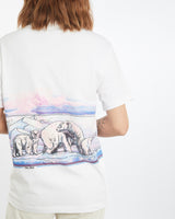 Vintage 90s Alaska Polar Bear Wildlife Tee <br>S , The Real Deal , newtown, sydney, australia, thrift store, opshop, preloved, secondhand, sustainable, retro, antique, 70s, 80s, 90s, 2000s, 00s, fashion, clothing, streetwear, trendy, garment, style, boutique, store, shop, archive, sale, cheap, best, top