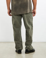 Vintage, Carhartt, Carpenter, Pants, The Real Deal, size 38", colour Green, newtown, sydney, australia, thrift store, opshop, preloved, secondhand, sustainable, retro, antique, 70s, 80s, 90s, 2000s, 00s, fashion, clothing, streetwear, trendy, garment, style, boutique, store, shop, archive, sale, cheap, best, top, Pants