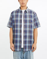 Vintage, 90s, Polo, Ralph, Lauren, Short, Sleeve, Button, Up, Shirt, The Real Deal, size large, colour Multicolour, newtown, sydney, australia, thrift store, opshop, preloved, secondhand, sustainable, retro, antique, 70s, 80s, 90s, 2000s, 00s, fashion, clothing, streetwear, trendy, garment, style, boutique, store, shop, archive, sale, cheap, best, top, Shirts