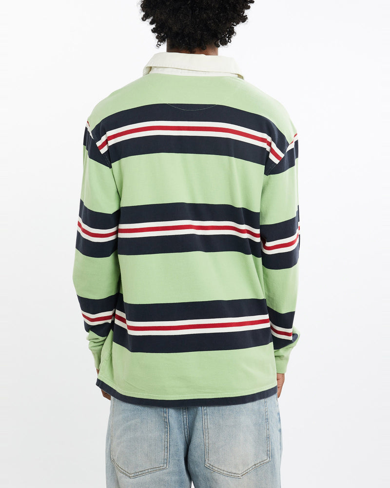 Vintage, 90s, Polo, Ralph, Lauren, Rugby, Shirt, The Real Deal, size large, colour Multicolour, newtown, sydney, australia, thrift store, opshop, preloved, secondhand, sustainable, retro, antique, 70s, 80s, 90s, 2000s, 00s, fashion, clothing, streetwear, trendy, garment, style, boutique, store, shop, archive, sale, cheap, best, top, Shirts