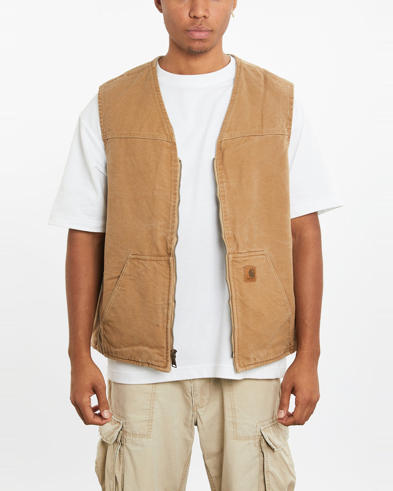 Vintage Carhartt Workwear Vest <br>XL , The Real Deal , newtown, sydney, australia, thrift store, opshop, preloved, secondhand, sustainable, retro, antique, 70s, 80s, 90s, 2000s, 00s, fashion, clothing, streetwear, trendy, garment, style, boutique, store, shop, archive, sale, cheap, best, top