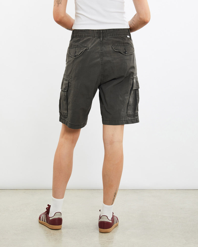 Vintage, Levi's, Cargo, Shorts, The Real Deal, size 31", colour Grey, newtown, sydney, australia, thrift store, opshop, preloved, secondhand, sustainable, retro, antique, 70s, 80s, 90s, 2000s, 00s, fashion, clothing, streetwear, trendy, garment, style, boutique, store, shop, archive, sale, cheap, best, top, Shorts