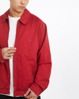 Vintage, 90s, Polo, Ralph, Lauren, Harrington, Jacket, The Real Deal, size extra large, colour Red, newtown, sydney, australia, thrift store, opshop, preloved, secondhand, sustainable, retro, antique, 70s, 80s, 90s, 2000s, 00s, fashion, clothing, streetwear, trendy, garment, style, boutique, store, shop, archive, sale, cheap, best, top, Jackets