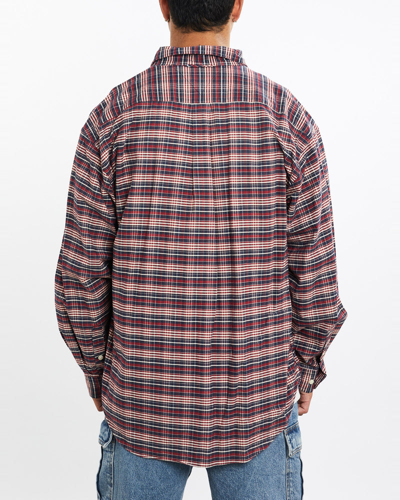 Vintage, 90s, Tommy, Hilfiger, Button, Up, Shirt, The Real Deal, size extra large, colour Multicolour, newtown, sydney, australia, thrift store, opshop, preloved, secondhand, sustainable, retro, antique, 70s, 80s, 90s, 2000s, 00s, fashion, clothing, streetwear, trendy, garment, style, boutique, store, shop, archive, sale, cheap, best, top, Shirts