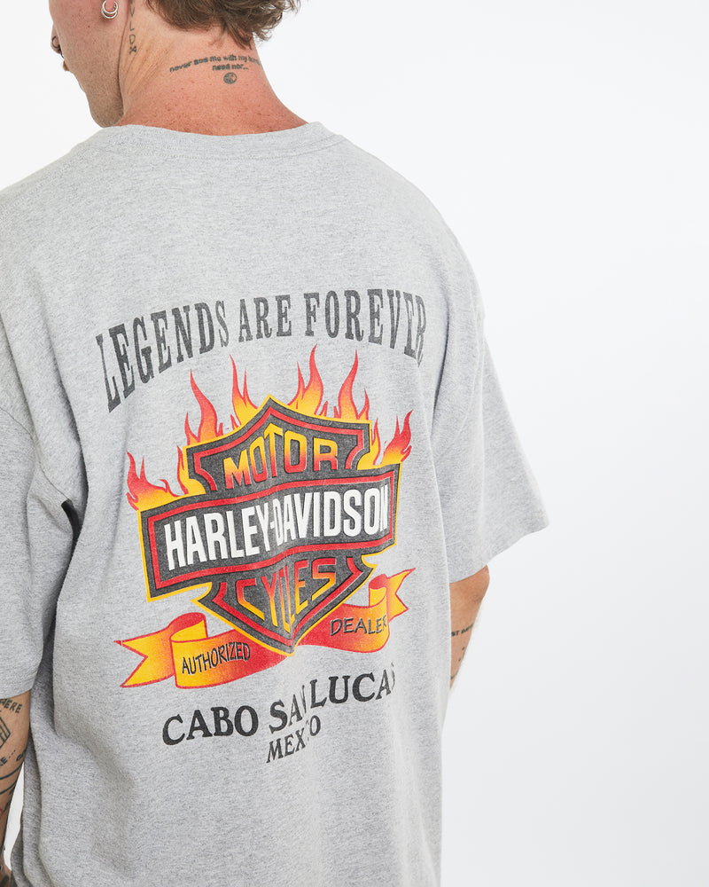 Vintage 90s Harley Davidson Tee <br>L , The Real Deal , newtown, sydney, australia, thrift store, opshop, preloved, secondhand, sustainable, retro, antique, 70s, 80s, 90s, 2000s, 00s, fashion, clothing, streetwear, trendy, garment, style, boutique, store, shop, archive, sale, cheap, best, top