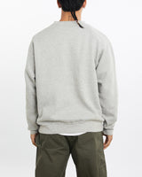 Vintage, MLB, New, York, Mets, Sweatshirt, The Real Deal, size large, colour Grey, newtown, sydney, australia, thrift store, opshop, preloved, secondhand, sustainable, retro, antique, 70s, 80s, 90s, 2000s, 00s, fashion, clothing, streetwear, trendy, garment, style, boutique, store, shop, archive, sale, cheap, best, top, Sweats and hoodies