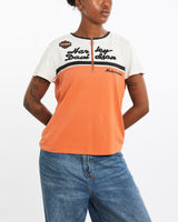 Vintage, Harley, Davidson, Quarter, Zip, Top, The Real Deal, size medium, colour Multicolour, newtown, sydney, australia, thrift store, opshop, preloved, secondhand, sustainable, retro, antique, 70s, 80s, 90s, 2000s, 00s, fashion, clothing, streetwear, trendy, garment, style, boutique, store, shop, archive, sale, cheap, best, top, T-Shirts