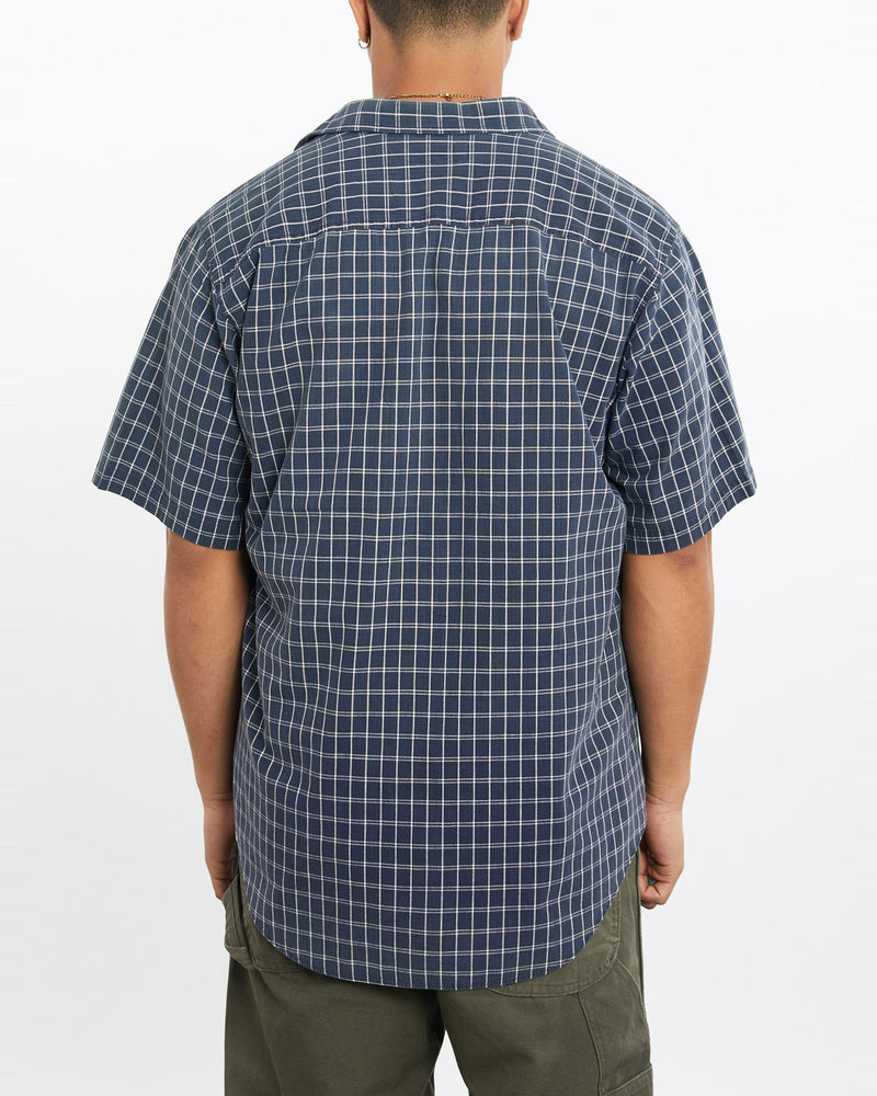 Vintage, 90s, Polo, Ralph, Lauren, Short, Sleeve, Button, Up, Shirt, The Real Deal, size large, colour Navy, newtown, sydney, australia, thrift store, opshop, preloved, secondhand, sustainable, retro, antique, 70s, 80s, 90s, 2000s, 00s, fashion, clothing, streetwear, trendy, garment, style, boutique, store, shop, archive, sale, cheap, best, top, Shirts