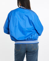 Vintage, 1984, Service, Olympics, Bomber, Jacket, The Real Deal, size medium, colour Blue, newtown, sydney, australia, thrift store, opshop, preloved, secondhand, sustainable, retro, antique, 70s, 80s, 90s, 2000s, 00s, fashion, clothing, streetwear, trendy, garment, style, boutique, store, shop, archive, sale, cheap, best, top, Jackets