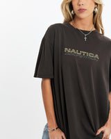 Vintage, 90s, Nautica, Competition, Tee, The Real Deal, size medium, colour Black, newtown, sydney, australia, thrift store, opshop, preloved, secondhand, sustainable, retro, antique, 70s, 80s, 90s, 2000s, 00s, fashion, clothing, streetwear, trendy, garment, style, boutique, store, shop, archive, sale, cheap, best, top, T-Shirts