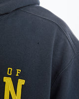 Vintage University of Michigan Hooded Sweatshirt <br>XL , The Real Deal , newtown, sydney, australia, thrift store, opshop, preloved, secondhand, sustainable, retro, antique, 70s, 80s, 90s, 2000s, 00s, fashion, clothing, streetwear, trendy, garment, style, boutique, store, shop, archive, sale, cheap, best, top