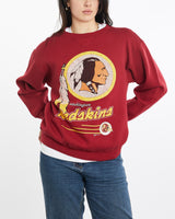 Vintage, 1992, NFL, Washington, Redskins, Sweatshirt, The Real Deal, size medium, colour Burgundy, newtown, sydney, australia, thrift store, opshop, preloved, secondhand, sustainable, retro, antique, 70s, 80s, 90s, 2000s, 00s, fashion, clothing, streetwear, trendy, garment, style, boutique, store, shop, archive, sale, cheap, best, top, Sweats and hoodies