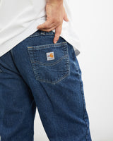 Vintage Carhartt Denim Jeans <br>36" , The Real Deal , newtown, sydney, australia, thrift store, opshop, preloved, secondhand, sustainable, retro, antique, 70s, 80s, 90s, 2000s, 00s, fashion, clothing, streetwear, trendy, garment, style, boutique, store, shop, archive, sale, cheap, best, top