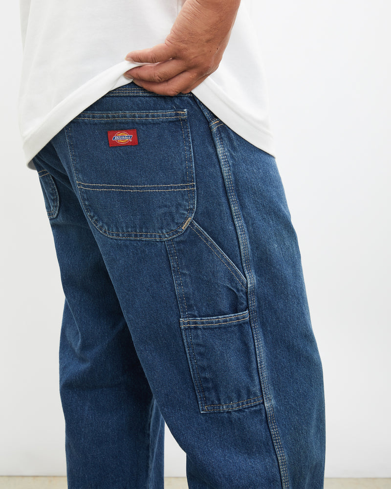 Vintage Dickies Denim Carpenter Pants <br>38" , The Real Deal , newtown, sydney, australia, thrift store, opshop, preloved, secondhand, sustainable, retro, antique, 70s, 80s, 90s, 2000s, 00s, fashion, clothing, streetwear, trendy, garment, style, boutique, store, shop, archive, sale, cheap, best, top