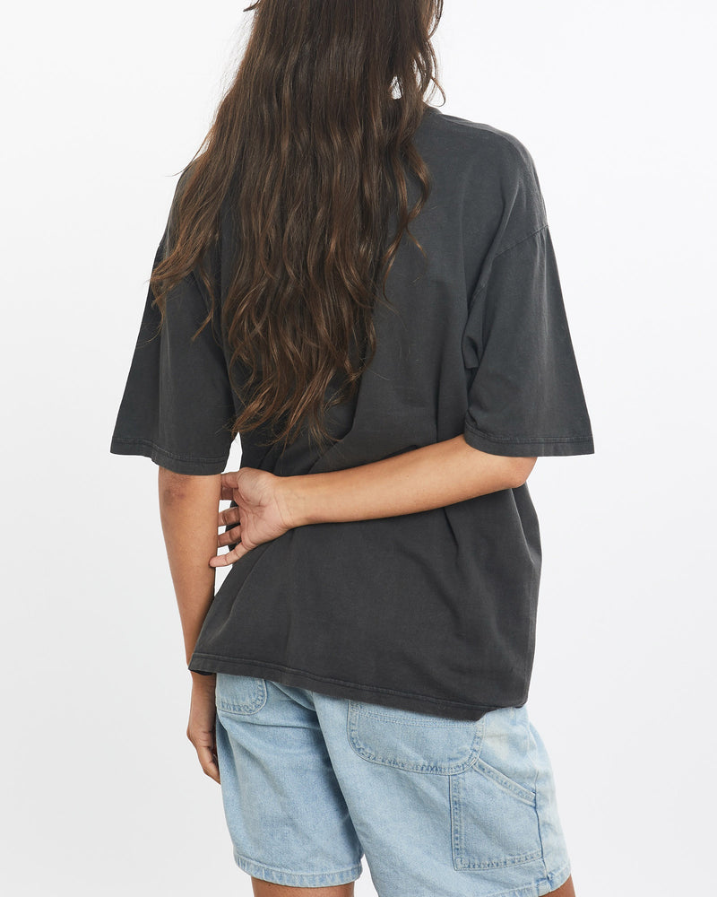 Vintage, 90s, Dolphin, Planet, Earth', Wildlife, Tee, The Real Deal, size medium, colour Black, newtown, sydney, australia, thrift store, opshop, preloved, secondhand, sustainable, retro, antique, 70s, 80s, 90s, 2000s, 00s, fashion, clothing, streetwear, trendy, garment, style, boutique, store, shop, archive, sale, cheap, best, top, T-Shirts