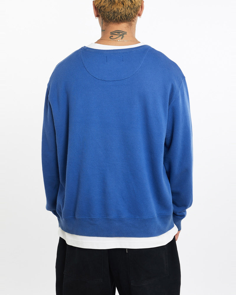 Vintage, 90s, Polo, Ralph, Lauren, Sweatshirt, The Real Deal, size extra large, colour Blue, newtown, sydney, australia, thrift store, opshop, preloved, secondhand, sustainable, retro, antique, 70s, 80s, 90s, 2000s, 00s, fashion, clothing, streetwear, trendy, garment, style, boutique, store, shop, archive, sale, cheap, best, top, Sweats and hoodies