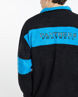 Vintage, NFL, Carolina, Panthers, Quarter, Zip, Fleece, Sweatshirt, The Real Deal, size extra large, colour Multicolour, newtown, sydney, australia, thrift store, opshop, preloved, secondhand, sustainable, retro, antique, 70s, 80s, 90s, 2000s, 00s, fashion, clothing, streetwear, trendy, garment, style, boutique, store, shop, archive, sale, cheap, best, top, Sweats and hoodies