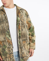 Vintage, 90s, Realtree, Camo, Jacket, The Real Deal, size double extra large, colour Green, newtown, sydney, australia, thrift store, opshop, preloved, secondhand, sustainable, retro, antique, 70s, 80s, 90s, 2000s, 00s, fashion, clothing, streetwear, trendy, garment, style, boutique, store, shop, archive, sale, cheap, best, top, Jackets