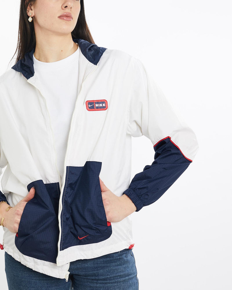 Vintage, Nike, Windbreaker, Jacket, The Real Deal, size medium, colour Multicolour, newtown, sydney, australia, thrift store, opshop, preloved, secondhand, sustainable, retro, antique, 70s, 80s, 90s, 2000s, 00s, fashion, clothing, streetwear, trendy, garment, style, boutique, store, shop, archive, sale, cheap, best, top, Jackets