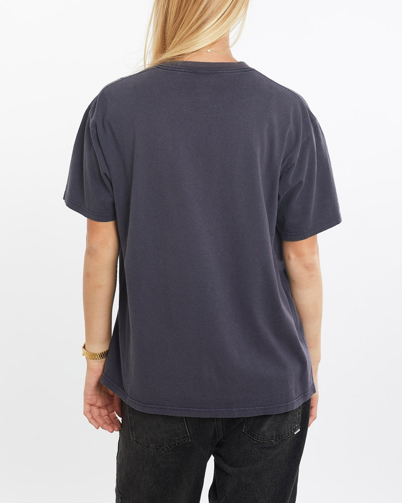 Vintage, Mickey, Mouse, Disneyland, Tee, The Real Deal, size medium, colour Navy, newtown, sydney, australia, thrift store, opshop, preloved, secondhand, sustainable, retro, antique, 70s, 80s, 90s, 2000s, 00s, fashion, clothing, streetwear, trendy, garment, style, boutique, store, shop, archive, sale, cheap, best, top, T-Shirts