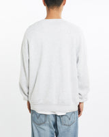 Vintage, 90s, Sports, Illustrated, Sweatshirt, The Real Deal, size large, colour Grey, newtown, sydney, australia, thrift store, opshop, preloved, secondhand, sustainable, retro, antique, 70s, 80s, 90s, 2000s, 00s, fashion, clothing, streetwear, trendy, garment, style, boutique, store, shop, archive, sale, cheap, best, top, Sweats and hoodies