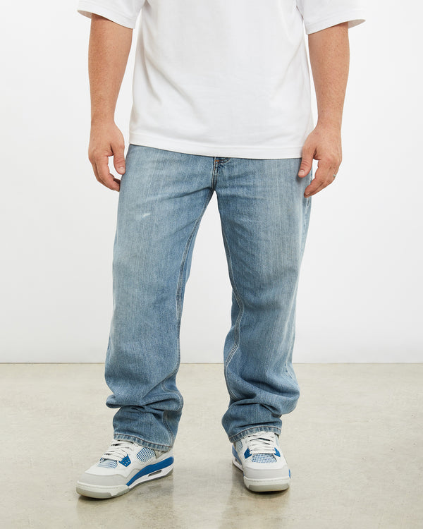 Vintage Carhartt Denim Jeans <br>36" , The Real Deal , newtown, sydney, australia, thrift store, opshop, preloved, secondhand, sustainable, retro, antique, 70s, 80s, 90s, 2000s, 00s, fashion, clothing, streetwear, trendy, garment, style, boutique, store, shop, archive, sale, cheap, best, top