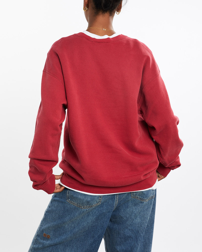 Vintage, NFL, Arizona, Cardinals, Sweatshirt, The Real Deal, size medium, colour Burgundy, newtown, sydney, australia, thrift store, opshop, preloved, secondhand, sustainable, retro, antique, 70s, 80s, 90s, 2000s, 00s, fashion, clothing, streetwear, trendy, garment, style, boutique, store, shop, archive, sale, cheap, best, top, Sweats and hoodies