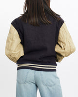 Vintage, 80s, Varsity, Jacket, The Real Deal, size small, colour Multicolour, newtown, sydney, australia, thrift store, opshop, preloved, secondhand, sustainable, retro, antique, 70s, 80s, 90s, 2000s, 00s, fashion, clothing, streetwear, trendy, garment, style, boutique, store, shop, archive, sale, cheap, best, top, Jackets