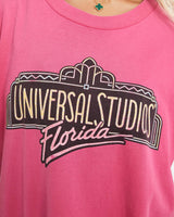 Vintage, 90s, Universal, Studios, Florida', Tee, The Real Deal, size extra small, colour Pink, newtown, sydney, australia, thrift store, opshop, preloved, secondhand, sustainable, retro, antique, 70s, 80s, 90s, 2000s, 00s, fashion, clothing, streetwear, trendy, garment, style, boutique, store, shop, archive, sale, cheap, best, top, T-Shirts