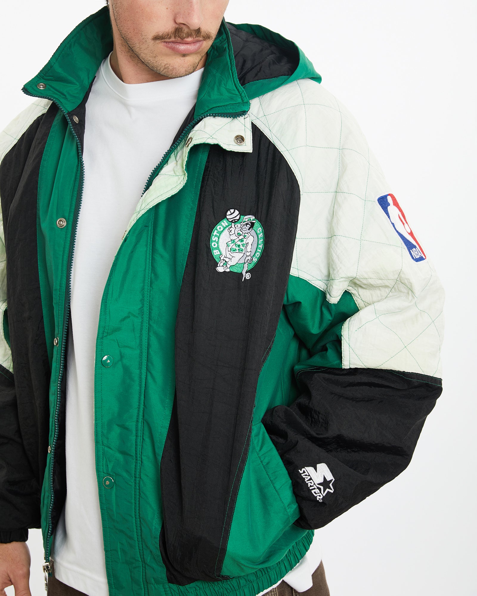Vintage 90s Starter NBA Boston Celtics Jacket XL