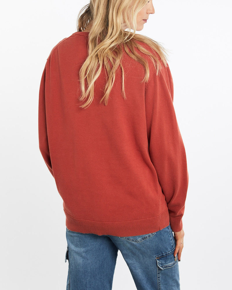 Vintage, 90s, Polo, Ralph, Lauren, Sweater, The Real Deal, size medium, colour Orange, newtown, sydney, australia, thrift store, opshop, preloved, secondhand, sustainable, retro, antique, 70s, 80s, 90s, 2000s, 00s, fashion, clothing, streetwear, trendy, garment, style, boutique, store, shop, archive, sale, cheap, best, top, Sweats and hoodies