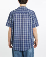 Vintage, 90s, Polo, Ralph, Lauren, Short, Sleeve, Button, Up, Shirt, The Real Deal, size extra large, colour Blue, newtown, sydney, australia, thrift store, opshop, preloved, secondhand, sustainable, retro, antique, 70s, 80s, 90s, 2000s, 00s, fashion, clothing, streetwear, trendy, garment, style, boutique, store, shop, archive, sale, cheap, best, top, Shirts