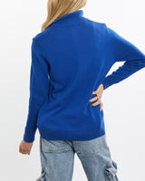 Vintage, Nautica, Quarter, Zip, Sweater, The Real Deal, size extra small, colour Blue, newtown, sydney, australia, thrift store, opshop, preloved, secondhand, sustainable, retro, antique, 70s, 80s, 90s, 2000s, 00s, fashion, clothing, streetwear, trendy, garment, style, boutique, store, shop, archive, sale, cheap, best, top, Sweats and hoodies