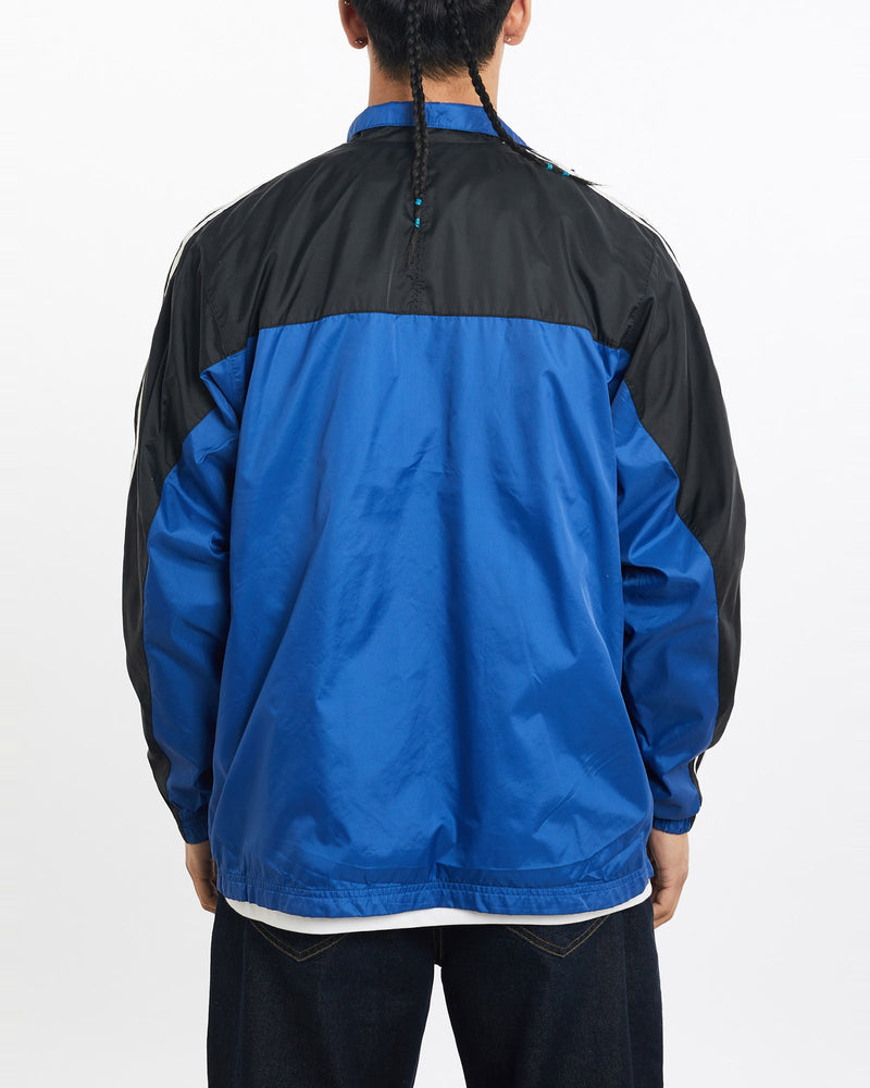 Vintage, Adidas, Windbreaker, Jacket, The Real Deal, size large, colour Multicolour, newtown, sydney, australia, thrift store, opshop, preloved, secondhand, sustainable, retro, antique, 70s, 80s, 90s, 2000s, 00s, fashion, clothing, streetwear, trendy, garment, style, boutique, store, shop, archive, sale, cheap, best, top, Jackets