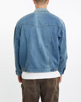 Vintage, Wrangler, Denim, Jacket, The Real Deal, size extra large, colour Blue, newtown, sydney, australia, thrift store, opshop, preloved, secondhand, sustainable, retro, antique, 70s, 80s, 90s, 2000s, 00s, fashion, clothing, streetwear, trendy, garment, style, boutique, store, shop, archive, sale, cheap, best, top, Jackets